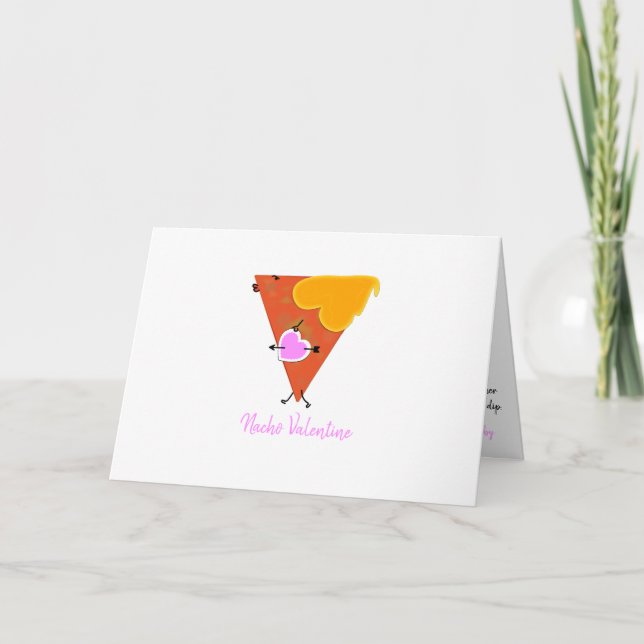 Mr. & Mrs. Nacho Valentine Card (Front)