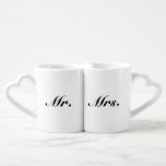 Mr./Mrs. Nesting Mug Set<br><div class="desc">Mr./Mrs. Nesting Mug Set makes a great gift!</div>