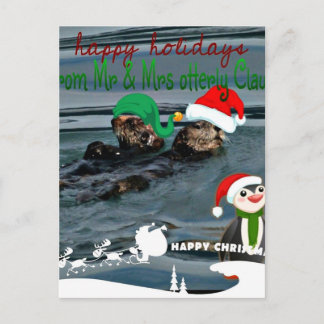 Mr & Mrs Otterly Claus Holiday Gift