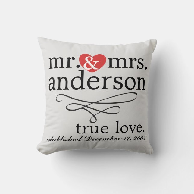 Mr. & Mrs. Pillow (Front)