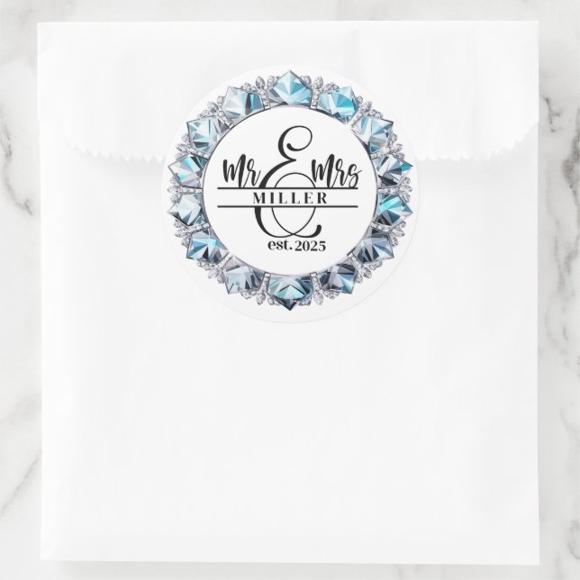 Mr. & Mrs. Sticker (Bag)