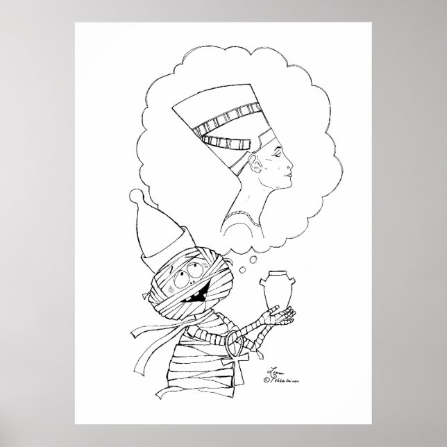 Mr Mummific in Love Poster (Front)