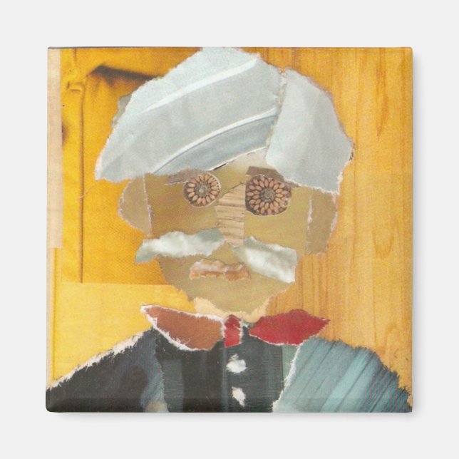 Mr. Mustachio Magnet (Front)
