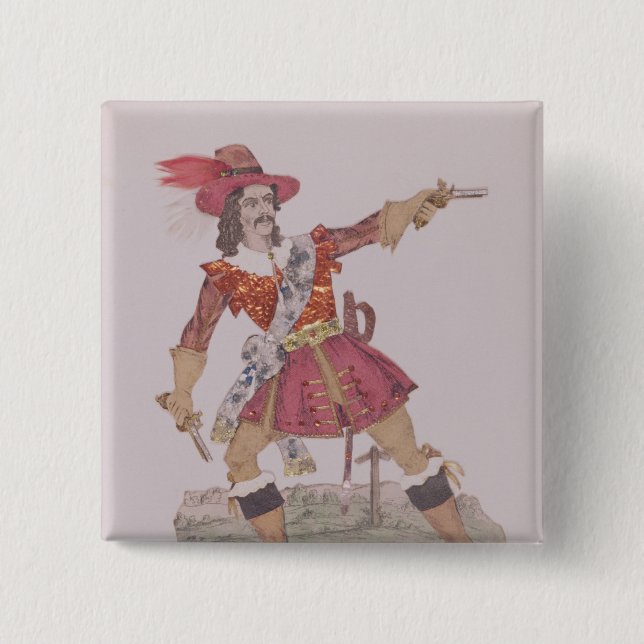 Mr. N.T. Hicks 15 Cm Square Badge (Front)