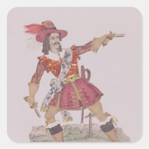 Mr. N.T. Hicks Square Sticker