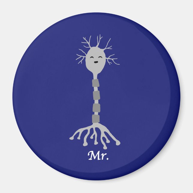 Mr. Neuron Magnet (Front)