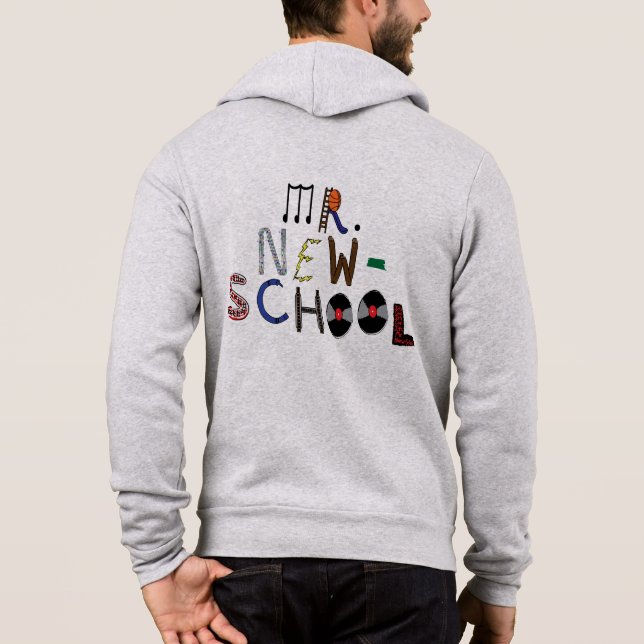 MR. NEW-SCHOOL HOODED JACKET HOODIE (Back)