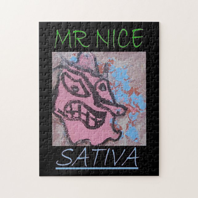 MR NICE SATIVA JIGSAW PUZZLE (Vertical)