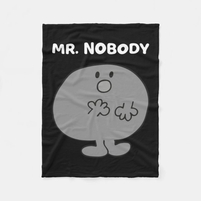 Mr Nobody Fleece Blanket (Front)