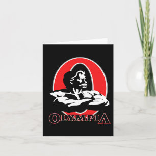 Mr Olympia Bodybuilding Fitness Gym Card