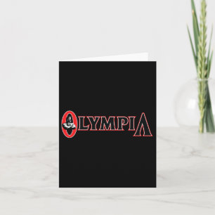 Mr Olympia For Men Women Fitness Bodybuilding  Card