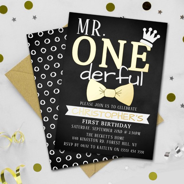 Mr. ONEderful 1st Birthday Real (Creator Uploaded)