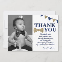 Mr Onederful Blue and Gold First Birthday Photo