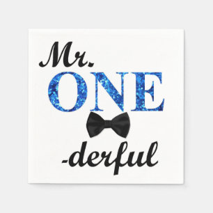 Mr. ONEderful Paper Napkin