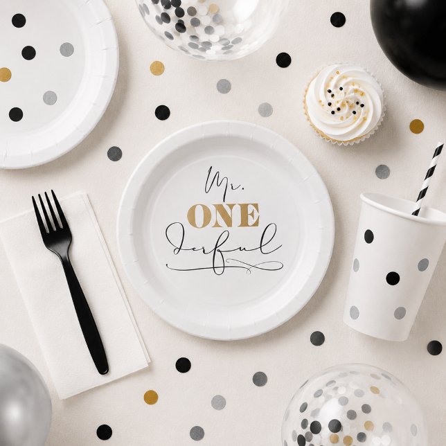 Mr. Onederful Paper Plates (Mr. Onederful Paper Plates)