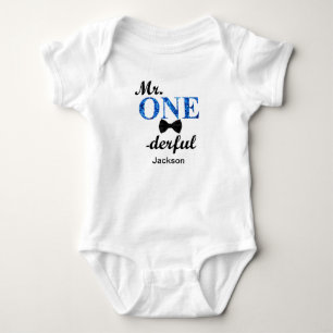 Mr. ONEderful Romper Baby Bodysuit