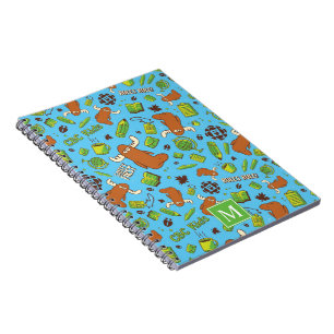 Mr. Orlando Pattern Monogram Notebook