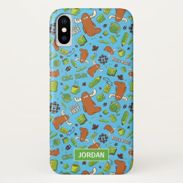 Mr. Orlando Pattern Personalised Phone Case (Back)