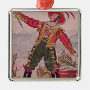 Mr. Osbaldiston as Andreas Hofer Metal Tree Decoration