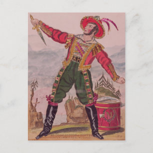 Mr. Osbaldiston as Andreas Hofer Postcard