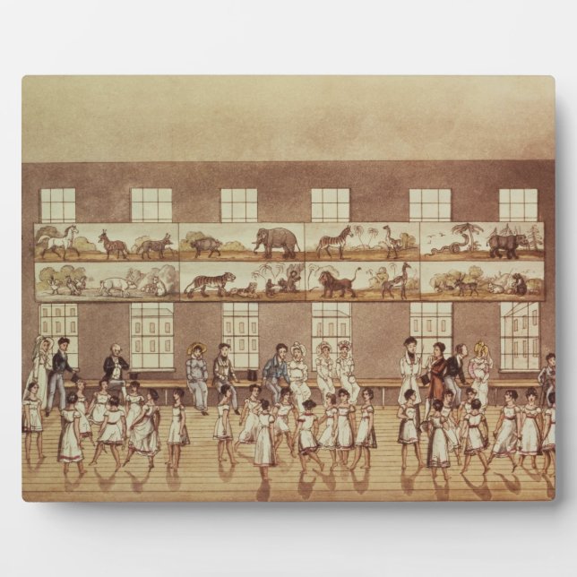 Mr Owen's Institution, New Lanark (Quadrille Danci Plaque (Front)