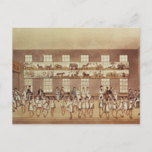 Mr Owen's Institution, New Lanark (Quadrille Danci Postcard