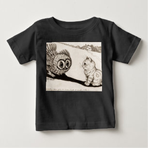 Mr. Owl - Are You a New Kind of Owl, Kitty? Baby T-Shirt