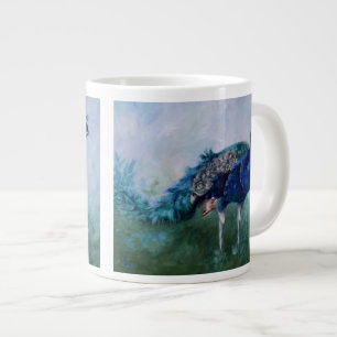 Mr. Peacock Large Coffee Mug