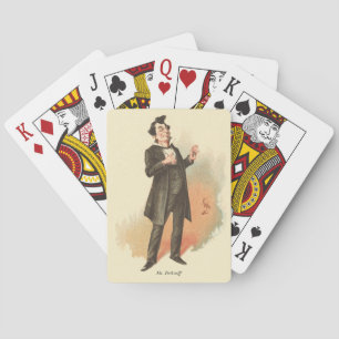 Mr. Pecksniff by Kyd - Dickens' Martin Chuzzlewit Playing Cards