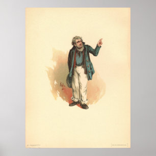 Mr. Peggotty by Kyd - Dickens' David Copperfield Poster