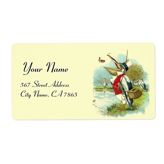 MR PELICAN FISHING,cream (Front)