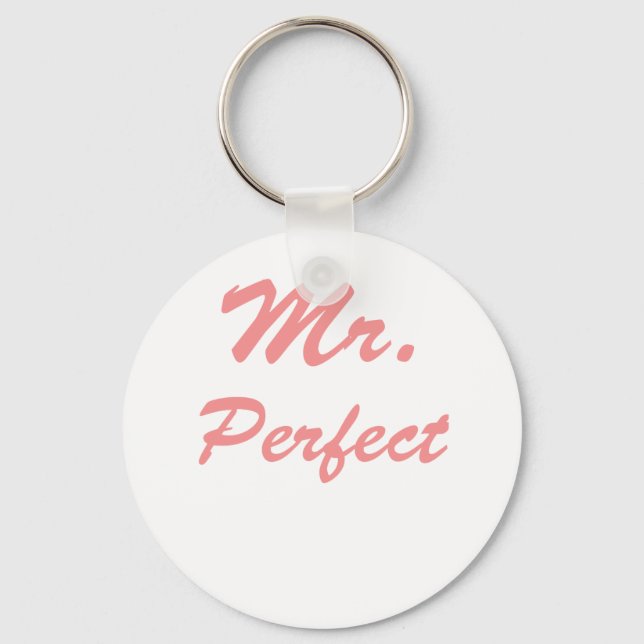 Mr. Perfect Key Ring (Front)