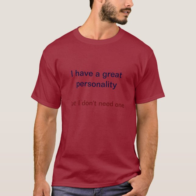 Mr personality T-Shirt (Front)