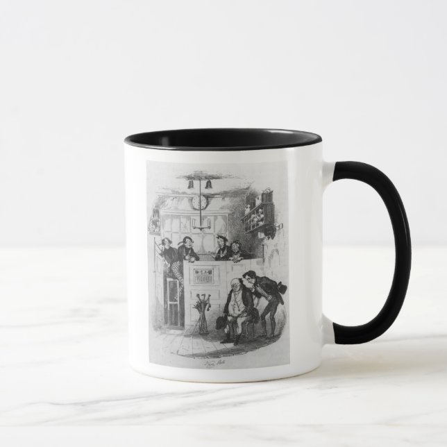 Mr. Pickwick and Sam in the attorney's office Mug (Right)