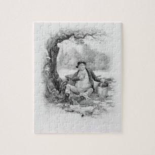 Mr Pickwick, from 'Charles Dickens: A Gossip about Jigsaw Puzzle