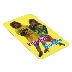 Mr.Ponchan and Siotaro magnet　ぽんちゃん＆ Magnet