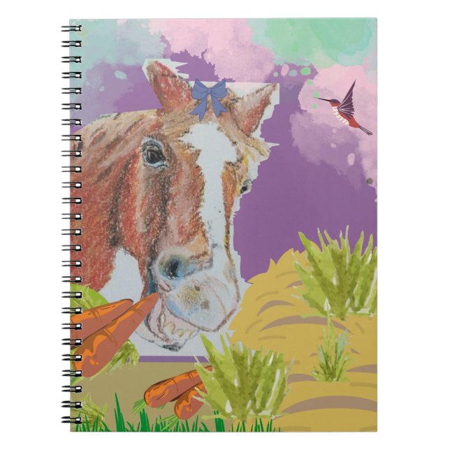 mr Poppy fun colors smiling Notebook (Front)
