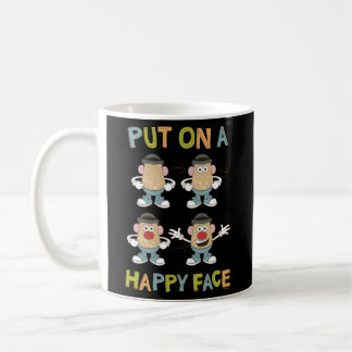 Mr Potato Head Put On A Happy Face Coffee Mug