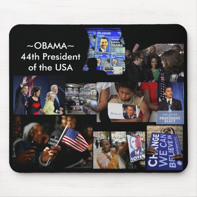 MR PRESIDENT MOUSE MAT (Front)