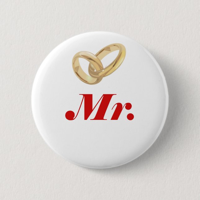 Mr Products 6 Cm Round Badge (Front)