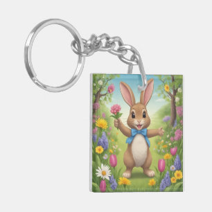 Mr. Rabbit Acrylic Key Ring