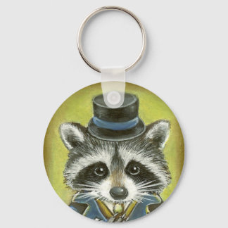 Mr Racoon Key Ring