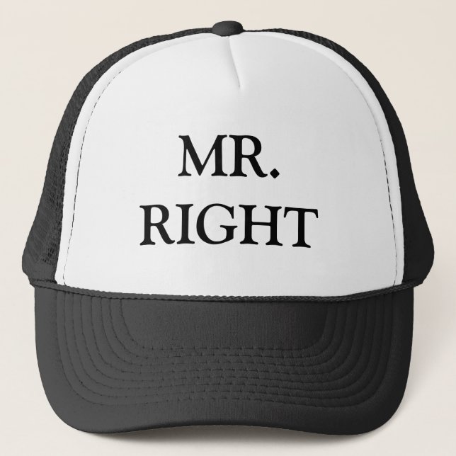 MR. RIGHT CAP (Front)