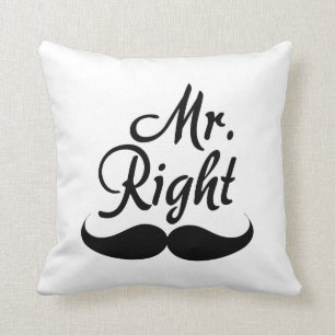Mr. Right Cushion