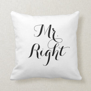 Mr. Right Cushion