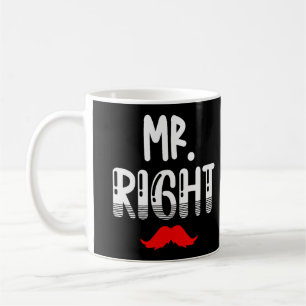 Mr Right Groom Coffee Mug