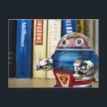 Mr. Robot Postcard<br><div class="desc">I love wind-up toys,  and as soon as I found this little one,  I knew I had to take a picture of it.</div>