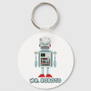 Mr Roboto Key Ring