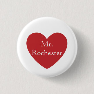Mr. Rochester 3 Cm Round Badge