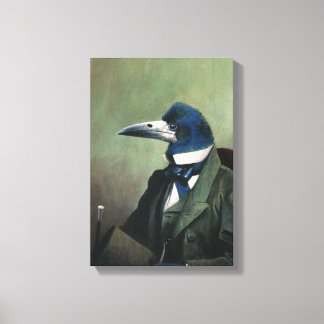 Mr Rook Wrapped Canvas